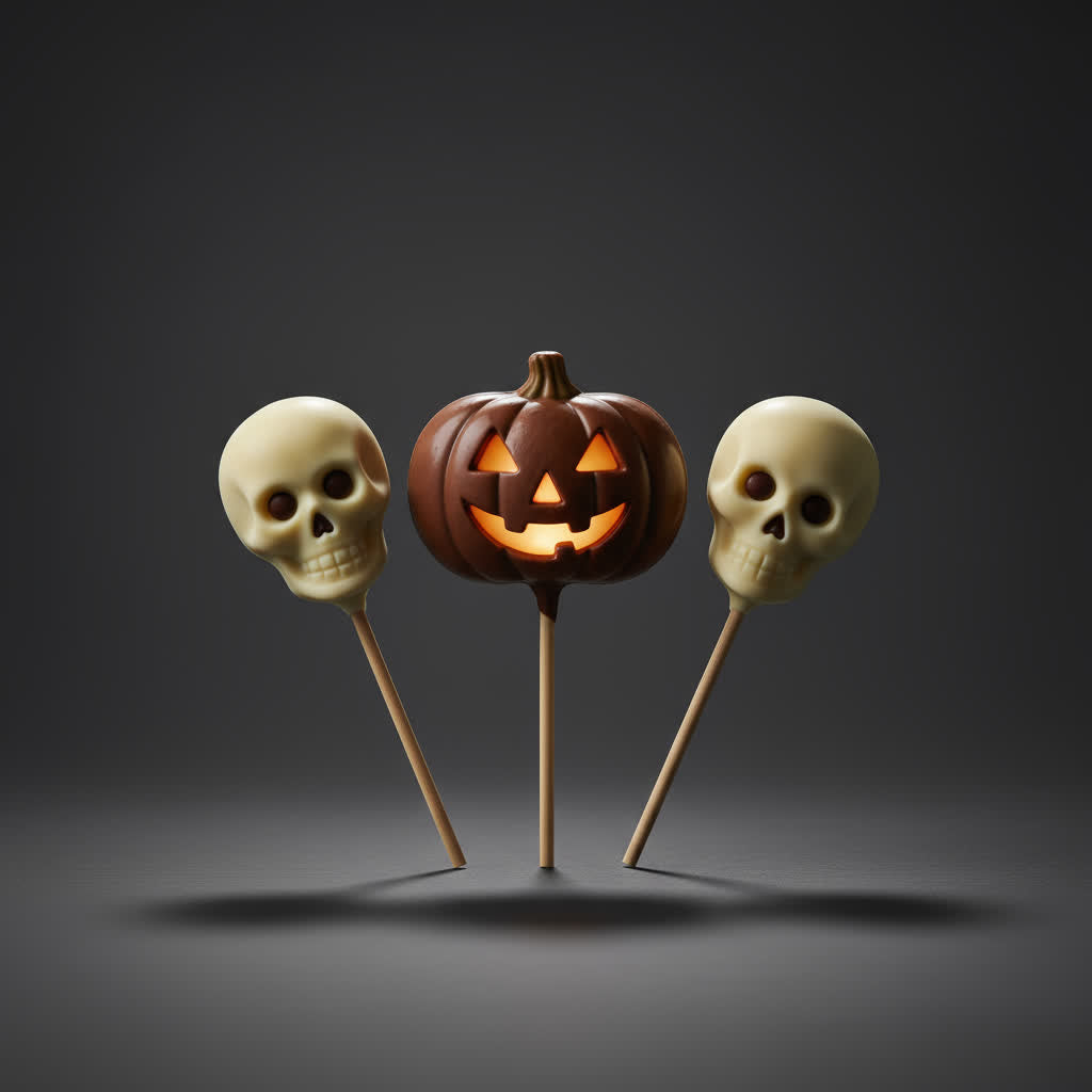Halloween Chocolate Lollies