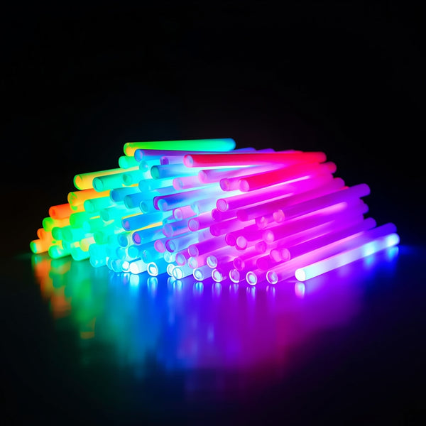 Party City LED Foam Light Up Glow Sticks